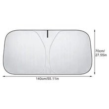 Lade das Bild in den Galerie-Viewer, For Tesla Model 3/ Y Car Windshield Sun Shade Cover Auto Front Window Sunscreen Protector Sunshade Visors For Tesla Interior
