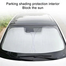 Lade das Bild in den Galerie-Viewer, For Tesla Model 3/ Y Car Windshield Sun Shade Cover Auto Front Window Sunscreen Protector Sunshade Visors For Tesla Interior
