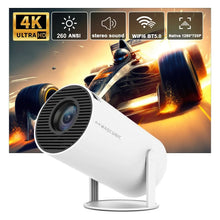 Lade das Bild in den Galerie-Viewer, Magcubic-Projektor HY300 Pro 4K Android 11 Dual Wifi6 260ANSI Allwinner H713 BT5.0 1080P 1280*720P Heimkino-Außenprojektor
