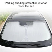 Lade das Bild in den Galerie-Viewer, For Tesla Model 3/ Y Car Windshield Sun Shade Cover Auto Front Window Sunscreen Protector Sunshade Visors For Tesla Interior
