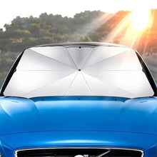 Lade das Bild in den Galerie-Viewer, Car Sunshade Umbrella Windshield Folding Front Parasol Umbrella Type Sun Shade for Car Window Summer Sun Protection Accessories
