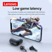 Lade das Bild in den Galerie-Viewer, Original Lenovo lp40 Bluetooth Kopfhörer 5,0 Immersive Sound HIFI TWS Mit Mikrofon Touch Control Für Lange Standby Zeit Bewegung
