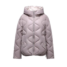 Lade das Bild in den Galerie-Viewer, Winter jacke Frauen neue Oberbekleidung koreanische Kleidung Frauen Mantel Kapuze Baumwolle Parkas Harajuku Damen Stepp mantel Streetwear
