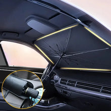 Lade das Bild in den Galerie-Viewer, Car Sunshade Umbrella Windshield Folding Front Parasol Umbrella Type Sun Shade for Car Window Summer Sun Protection Accessories
