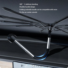 Lade das Bild in den Galerie-Viewer, For Tesla Model 3 Y highland 2024 Car Sunshade Umbrella Foldable Front Sunscreen Heat Insulation Front Parasol Car Accessorie
